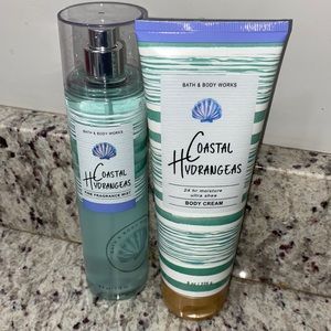 NWOT Coastal Hydrangeas Set